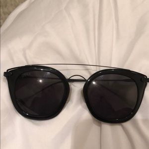 DIFF eyewear black sunglasses